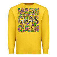 Lemon Mardi Gras Queen Premium Sweatshirt - BundleAndBundleShop