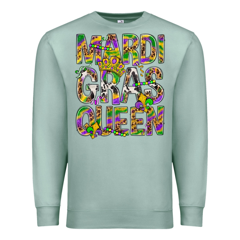 Mardi Gras Queen Premium Sweatshirt by BundleAndBundleShop | Teevron