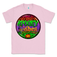 Bubblegum Pink halloween round earrings 2 Classic Tee - BundleAndBundleShop