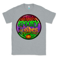 Heather Grey halloween round earrings 2 Classic Tee - BundleAndBundleShop