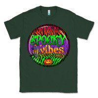 Sports Green halloween round earrings 2 Classic Tee - BundleAndBundleShop