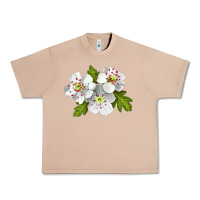 Burro Hawthorn Flower Urban Heavy Tee - LillyAllenDesigns