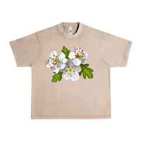 French Oak Hawthorn Flower Urban Heavy Tee - LillyAllenDesigns