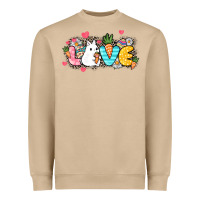 Mushroom Love Easter Heavyweight Sweatshirt - NancyCooperArtShop