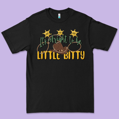 Its Alright To Be Little Bitty Premium Tee Designed By Maliassmallbusiness