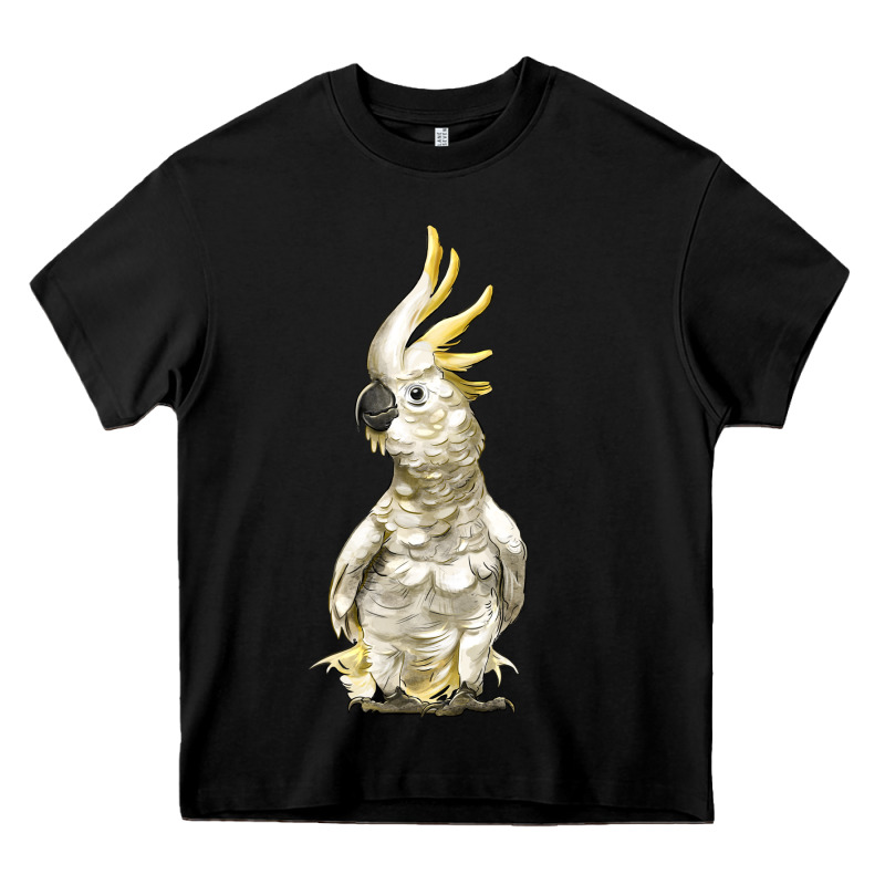 Cockatoo Bird Heavy Core Tee by LillyAllenDesigns | Teevron