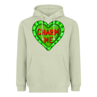 Matcha valentine's day hearts Heavyweight Hoodie - FaDigitalArtStudio