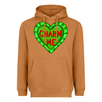 Meerkat valentine's day hearts Heavyweight Hoodie - FaDigitalArtStudio