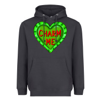 Smoke valentine's day hearts Heavyweight Hoodie - FaDigitalArtStudio