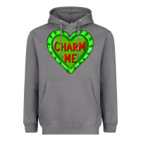 Storm valentine's day hearts Heavyweight Hoodie - FaDigitalArtStudio