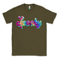 Army Green spooky Classic Tee - JahusDesignShop