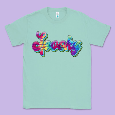 Spooky Classic Tee Designed By Jahusdesignshop