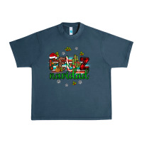 Midnight Navy feliz navidad Urban Heavy Tee - JahusDesignShop