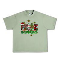 Oil Green feliz navidad Urban Heavy Tee - JahusDesignShop