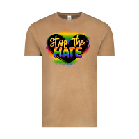Vintage Camel stop the hate pride lgbtq heart Vintage Tee - LillyAllenDesigns