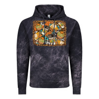 Cloud Black autumn distressed background Vintage Hoodie - BundleAndBundleShop