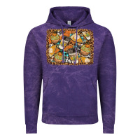 Cloud Purple autumn distressed background Vintage Hoodie - BundleAndBundleShop