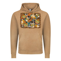 Vintage Camel autumn distressed background Vintage Hoodie - BundleAndBundleShop