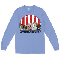 Colony Blue American Dog Day Long Sleeve Tee - Bettercallsaul