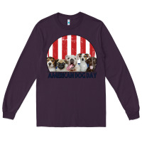 Plum American Dog Day Long Sleeve Tee - Bettercallsaul