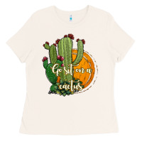 Bone cactus go sit on a cactus Ladies Tee - Jasminsmagicworld