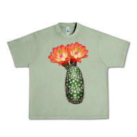 Oil Green King Cup Cactus Urban Heavy Tee - LillyAllenDesigns