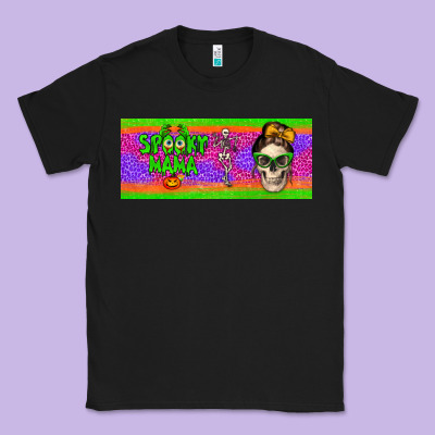 Spooky Mama 15 Oz Mug Classic Tee Designed By Bundleandbundleshop
