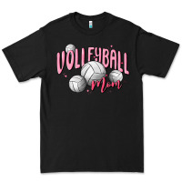 Black volleyball mom Premium Tee - MaliasSmallBusiness