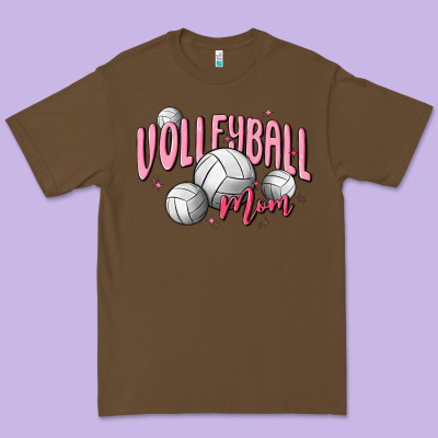 Volleyball Mom Premium Tee Designed By Maliassmallbusiness