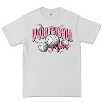 Dove Grey volleyball mom Premium Tee - MaliasSmallBusiness