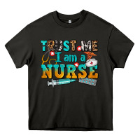 Asphalt trust me i am a nurse Heavy Core Tee - AdoDesignShop