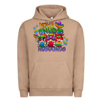 Pigment Burro love gnome no bounds Urban Hoodie - CowhideDigitalArt