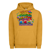 Pigment Peanut Butter love gnome no bounds Urban Hoodie - CowhideDigitalArt