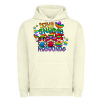 Pigment Pistachio love gnome no bounds Urban Hoodie - CowhideDigitalArt