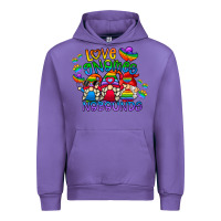 Tulip love gnome no bounds Urban Hoodie - CowhideDigitalArt