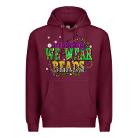 Burgundy on tuesday we wear beads olivia Premium Hoodie - OliviaCreatesArt