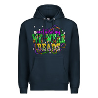 Navy on tuesday we wear beads olivia Premium Hoodie - OliviaCreatesArt