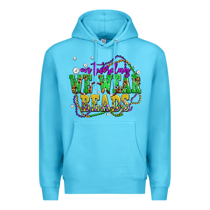 On Tuesday We Wear Beads Olivia Premium Hoodie by OliviaCreatesArt | Teevron