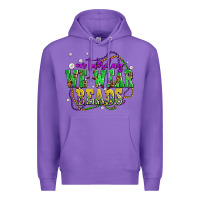 Purple on tuesday we wear beads olivia Premium Hoodie - OliviaCreatesArt