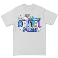 Dove Grey dental squad Premium Tee - MaliasSmallBusiness