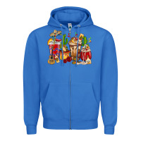 True Royal Cino De Mayo coffee cups Mexico Zipper Hoodie - HowdyJamesFarm