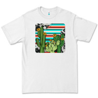 White cactus cowhide coaster Premium Tee - JahusDesignShop