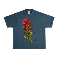 Midnight Navy Indian Paintbrush Urban Heavy Tee - LillyAllenDesigns