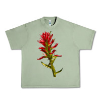 Oil Green Indian Paintbrush Urban Heavy Tee - LillyAllenDesigns
