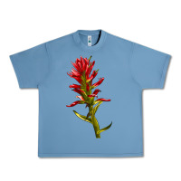 Pebble Blue Indian Paintbrush Urban Heavy Tee - LillyAllenDesigns