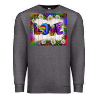 Charcoal Heather Western Love LGBTQ Tumbler Premium Sweatshirt - BundleAndBundleShop