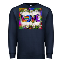 Navy Western Love LGBTQ Tumbler Premium Sweatshirt - BundleAndBundleShop