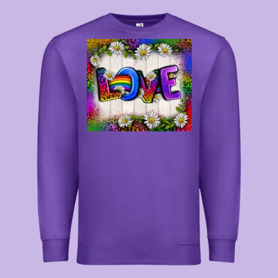 Western Love Lgbtq Tumbler Premium Sweatshirt Designed By Bundleandbundleshop