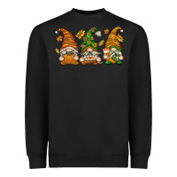 Black Fall Gnomes Heavyweight Sweatshirt - texasbilliewilder