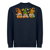 Navy Fall Gnomes Heavyweight Sweatshirt - texasbilliewilder